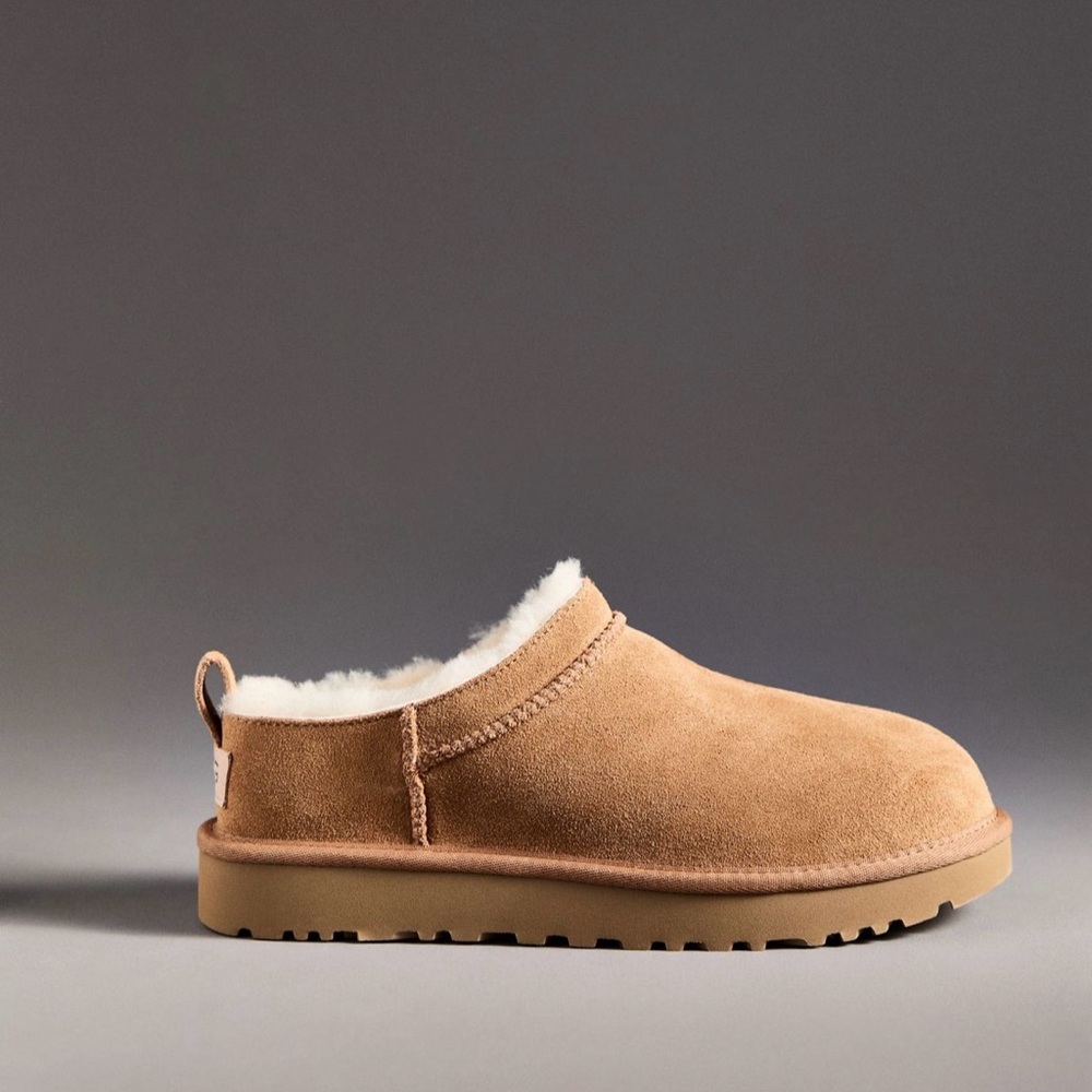 UGG Womens Classic Micro Slipper Size 8 Chestnut NIB